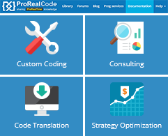 ProRealCode - Services